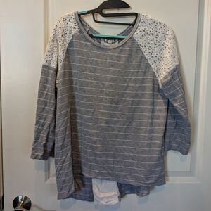 Women's Eyeshadow Shirt, Size Large